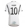 Officiële Voetbalshirt Duitsland Serge Gnabry 10 Thuis WK 2022 - Heren